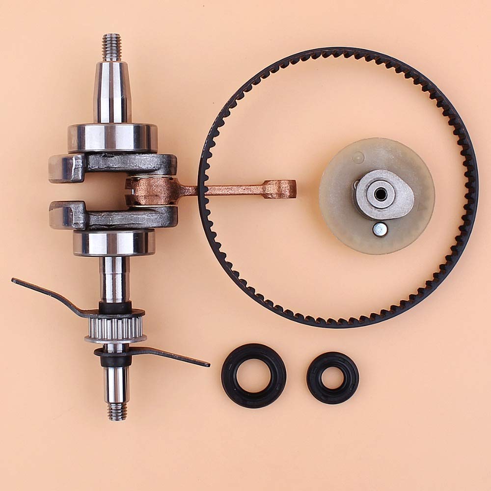 Kit de Correa de distribución de Engranaje de árbol de levas con Sello de Aceite de cigüeñal para Honda GX35 GX 35, Recortadora de 4 Tiempos, desbrozadora, Motor de Motor pequeño
