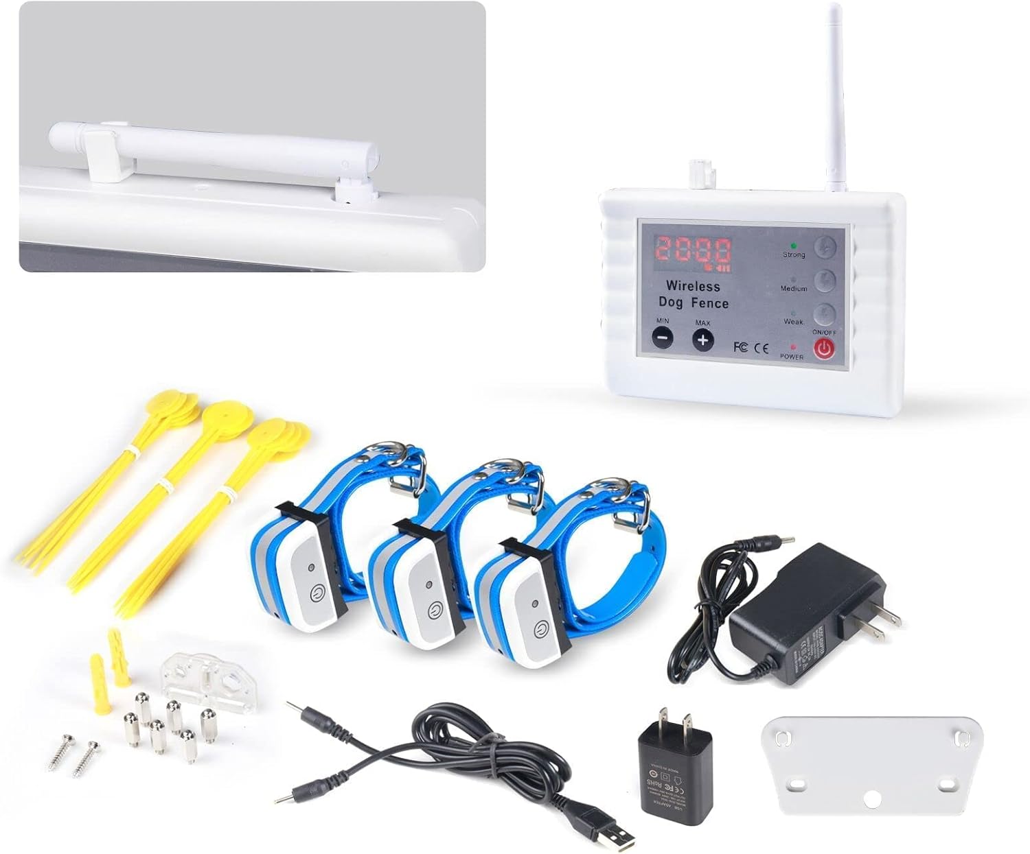 JUSTPET Wireless Dog Fence Two Way Signal Pet Containment