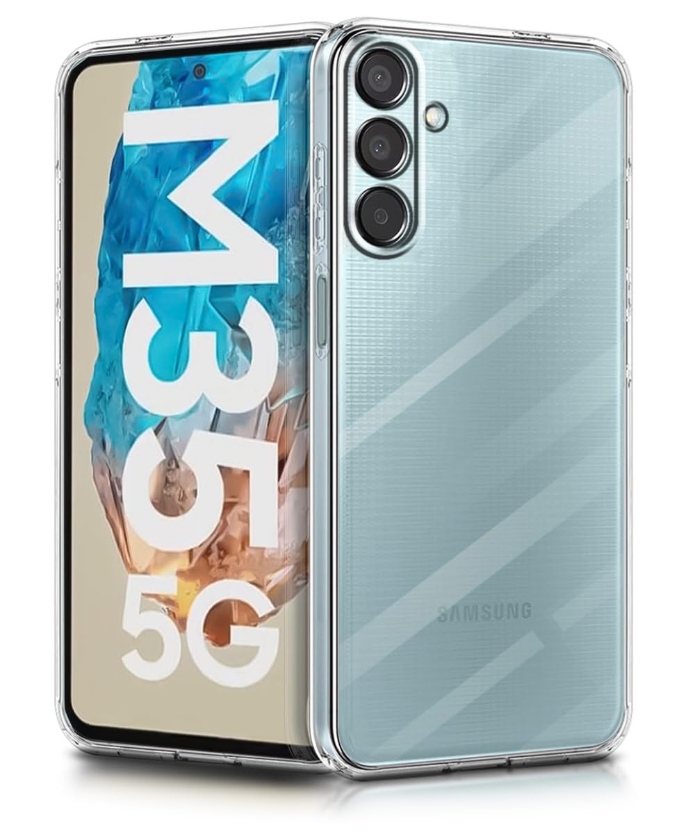 WOW IMAGINE Crystal Clear Transparent Back Case Cover for Samsung Galaxy M35 5G | Full Device & Camera Protection Shockproof TPU | Flexible Silicone Back Cover Case – Transparent (B0D9K9DNFX) Amazon Price History, Amazon Price Tracker