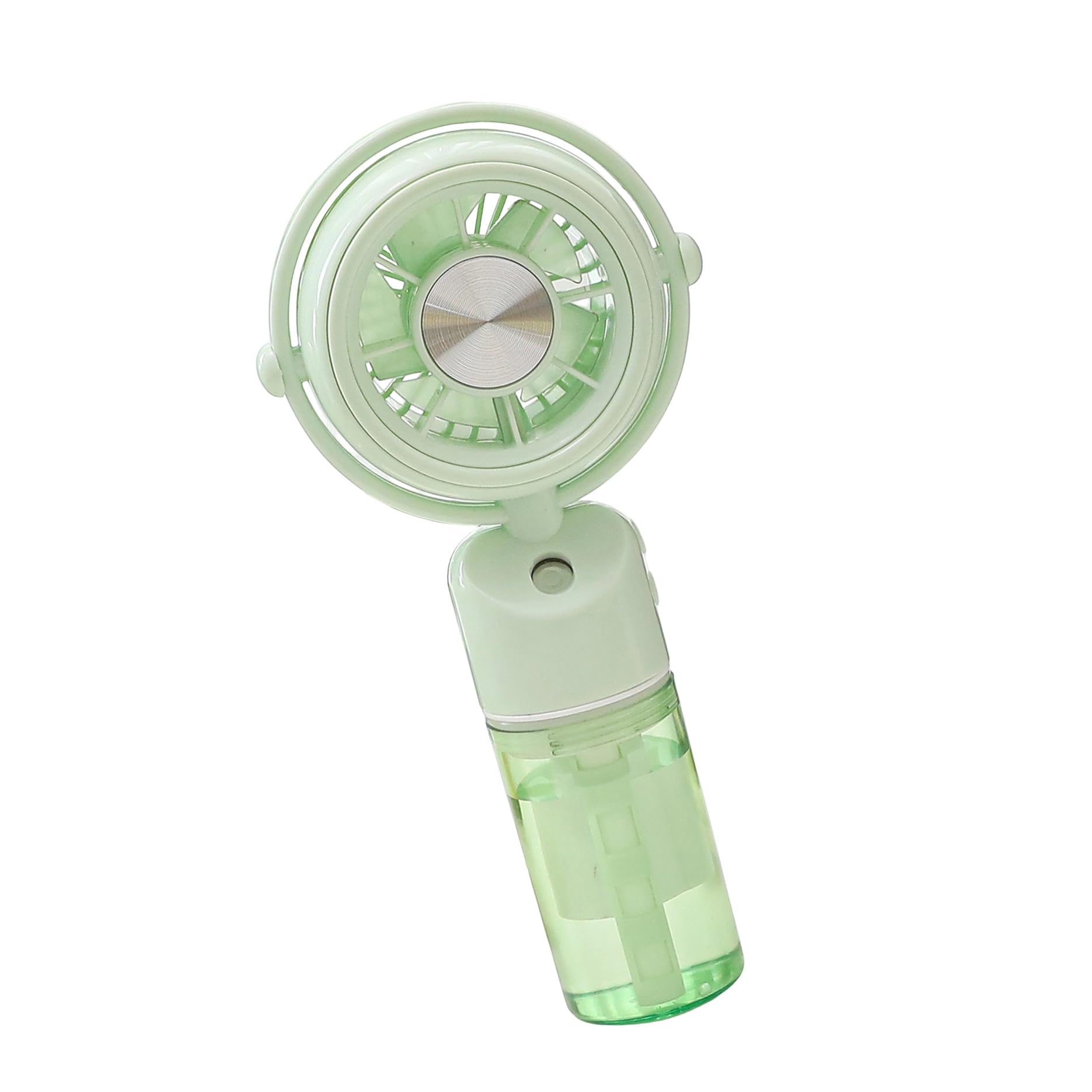 NRVTRE Portable Handheld Fan Rechargeable Water Sprayer Misting Small Handheld Fan for Travel Home Camping Outdoor Desk