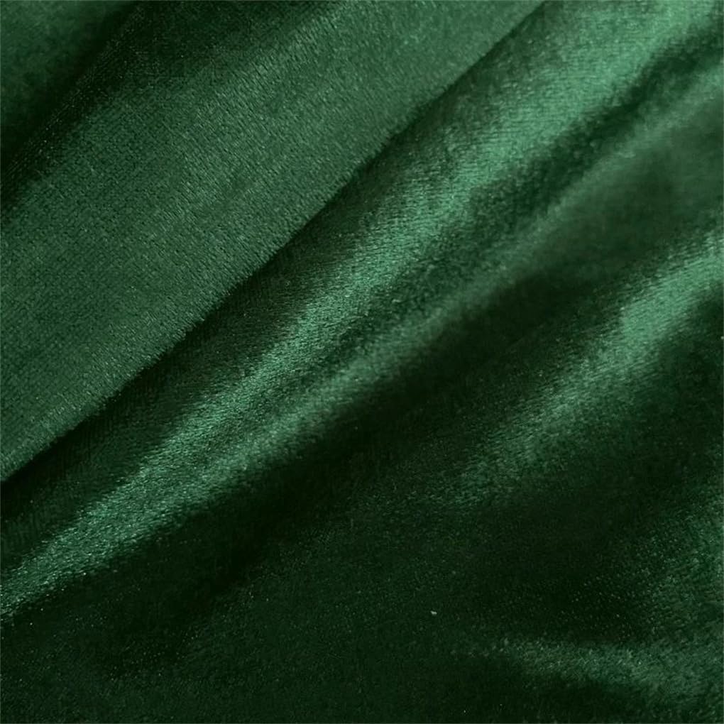 Aksamitna tkanina pluszowa, Tkanina do szycia zgnieciona aksamitna wielokolorowa 1M-5M(5M#Khaki)