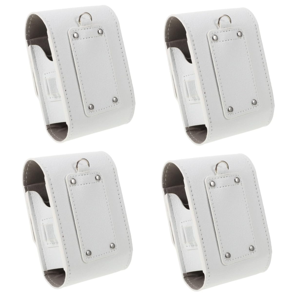 BESPORTBLE De Rangement pour Télémètre De Golf en Plein Sacoche De Protection pour Télémètre Pochette Télémètre De Rangement De Bibelots Blanche Faux Cuir