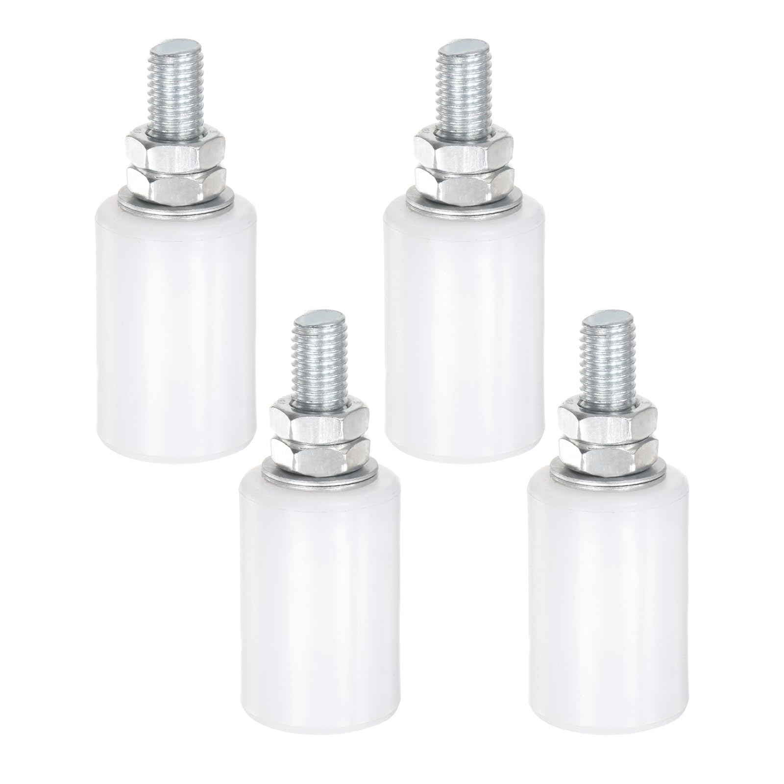 QUARKZMAN Schiebetor Führungsrolle - 2 Stück Nylon Rollen Mit Kugellager Für Glatte Türbewegung