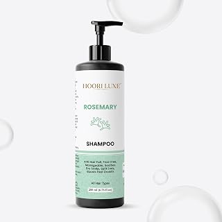 Hoori Luxe Rosemary Shampoo, Anti Hair Fall, Frizz-Free, Boosts Hair Growth, Soothes Dry Scalp, for All Hair Types, 200 ml Price In India