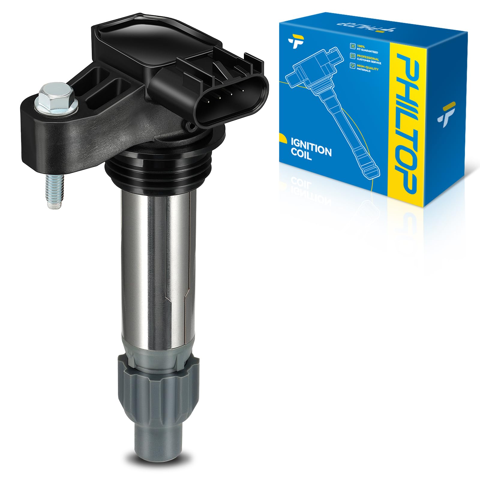 PHILTOP D515C Ignition Coil Pack Fit for 2010-2017 Chevy Traverse