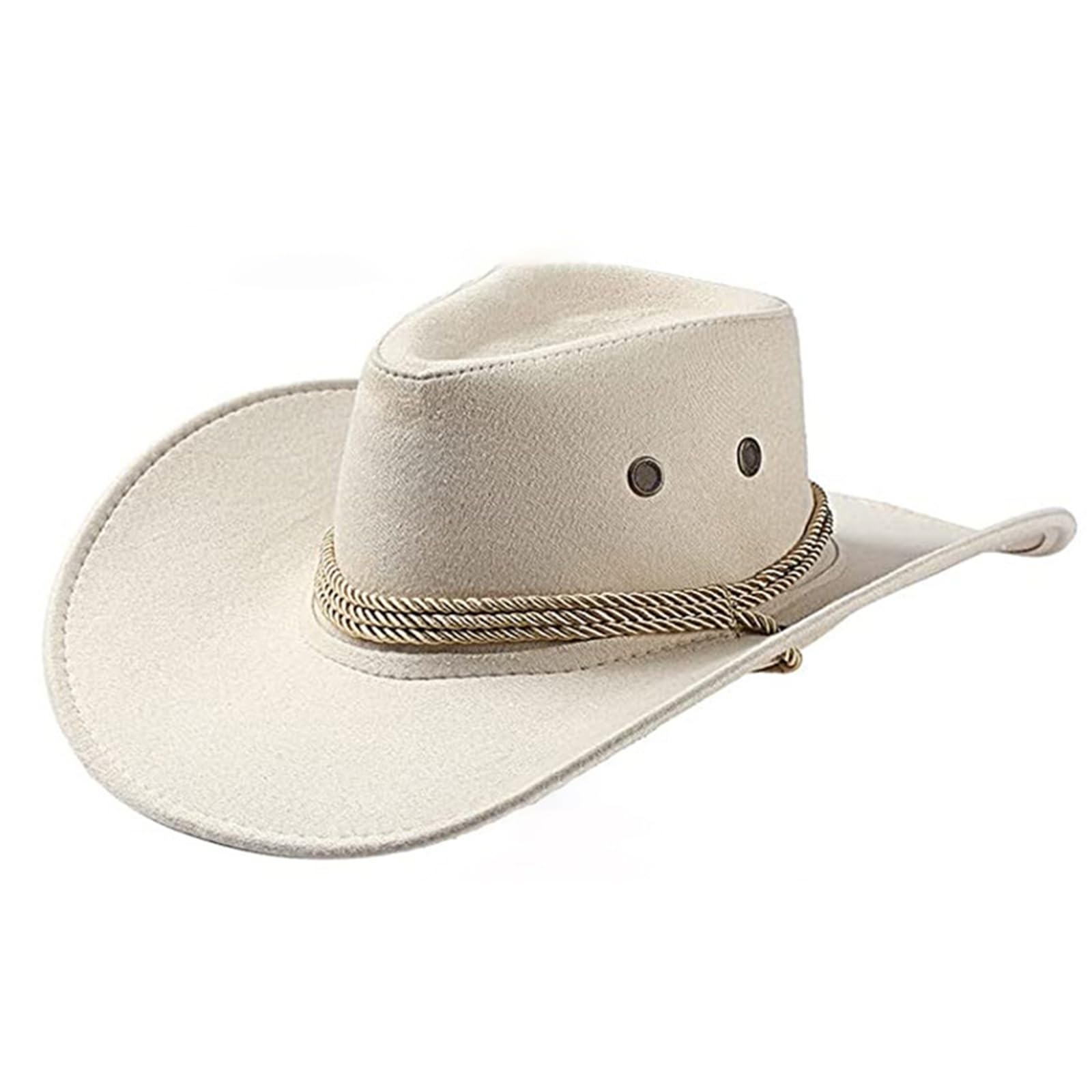 Lot de 12 chapeaux de cowboy et bandanas en vrac pour femmes et hommes - Chapeau de cowgirl enroulable à large bord avec foulard