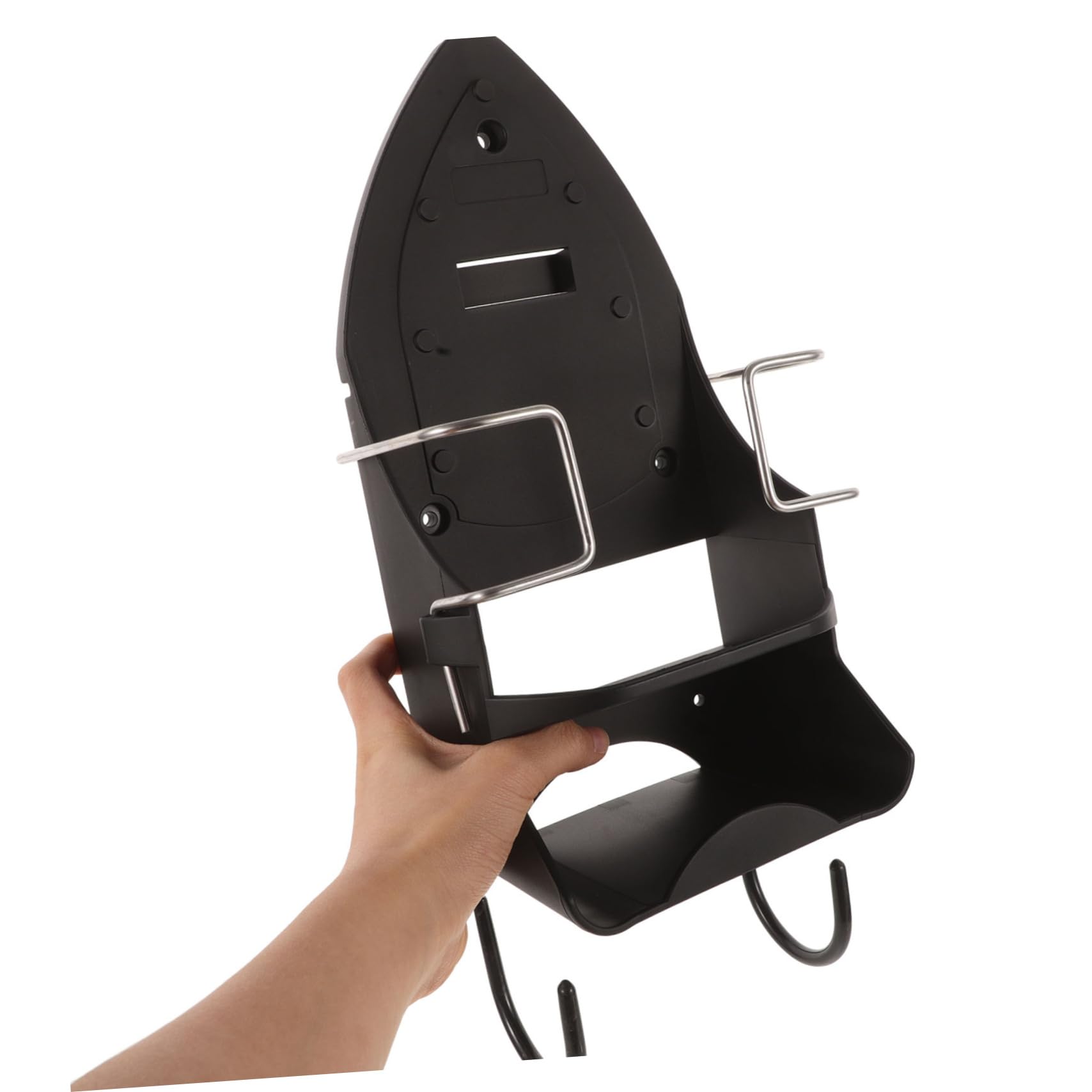 Mobestech Appendino in Acciaio Inossidabile per Asse da Stiro Supporto da Parete per Appendere Rastrelliera Organizer per Accessori da Stiro Supporto Parete