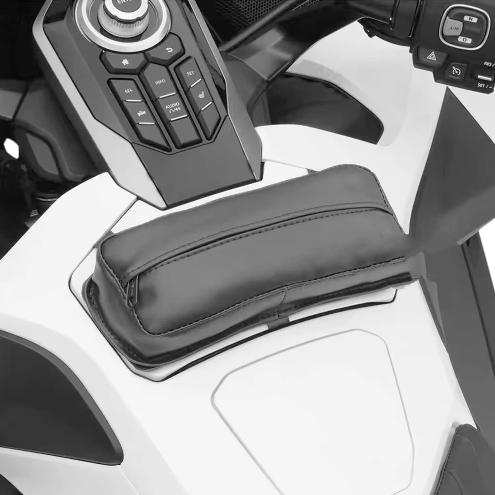 Compatibile Con GoldWing Per GL 1800 2018-2019 Tour In Moto Borsa Serbatoio Tronco Organizzatore Borse Sella Di Stoccaggio Parti Sacche Moto(B)
