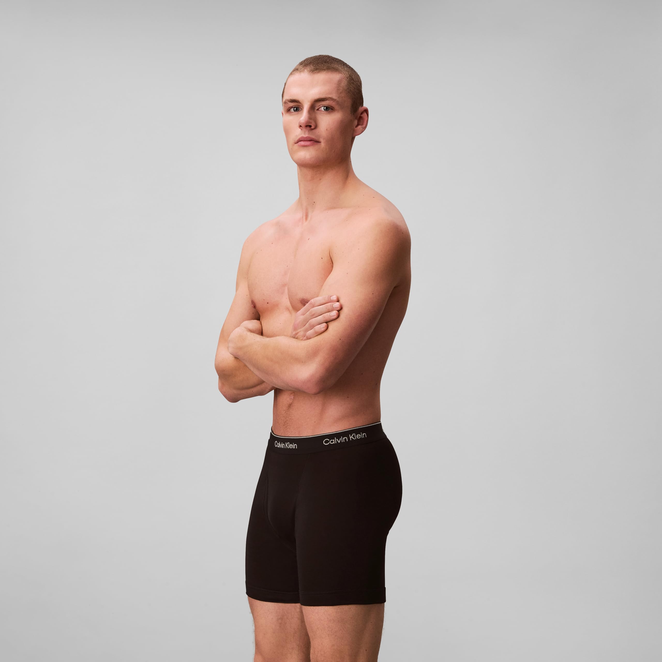 Calvin Klein Męskie bokserki bawełniane Classics 3-pak, 3 Czarny, M