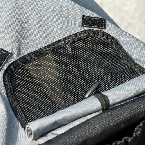 PawHut Hundewagen Jogger Klappbar für Kleine Hunde & Katzen 10 kg Grau