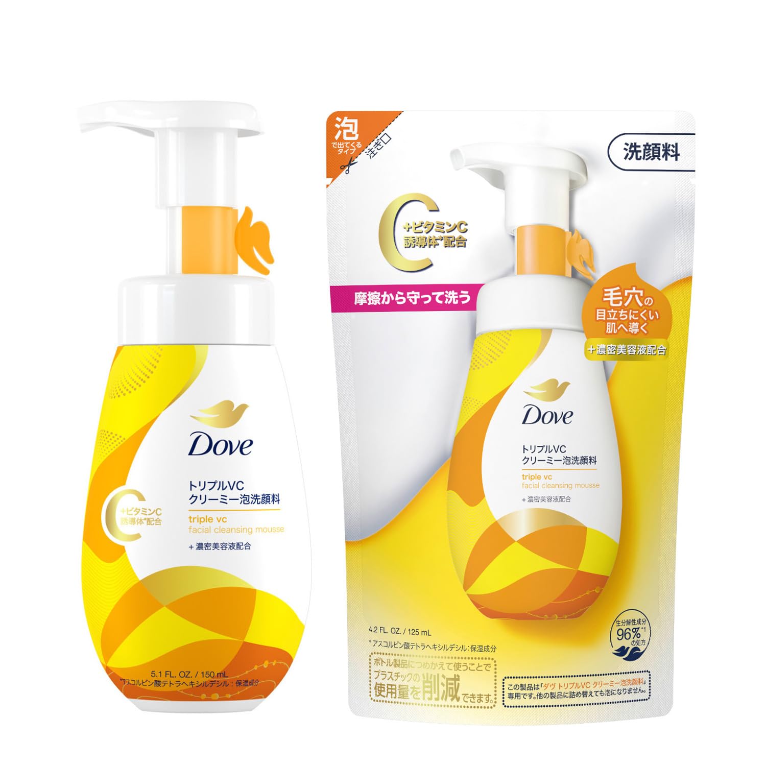 Amazon | Dove(ダヴ) フェイス 洗顔 Dove フェイスケア 泡洗顔