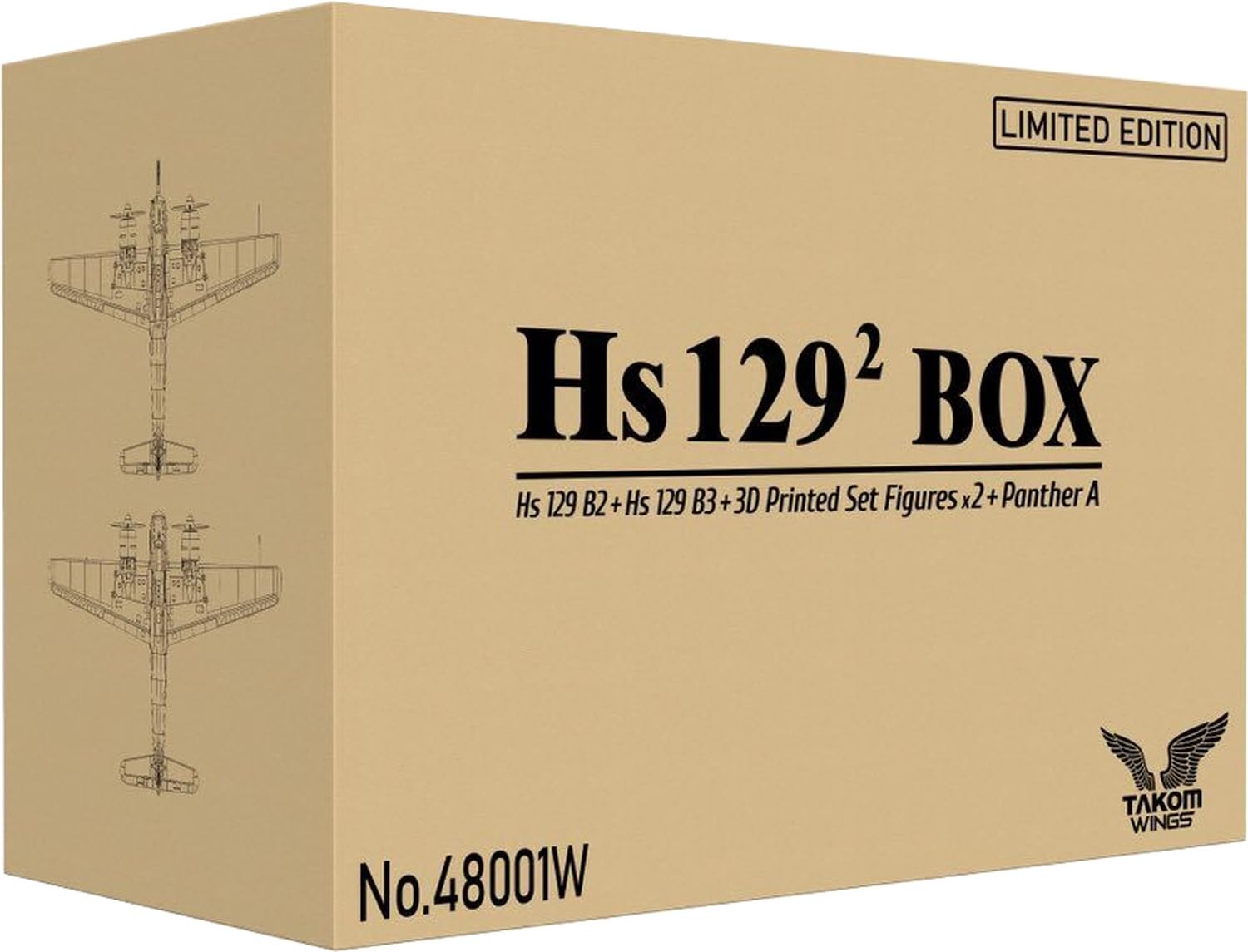 Amazon | タコム(TAKOM) 1/48 ヘンシェル Hs129 ボックスセット