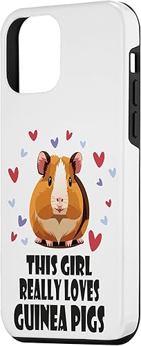 Miniatura 2 de iPhone 12 mini This girl really loves guinea pigs, Cute Guinea pig Case