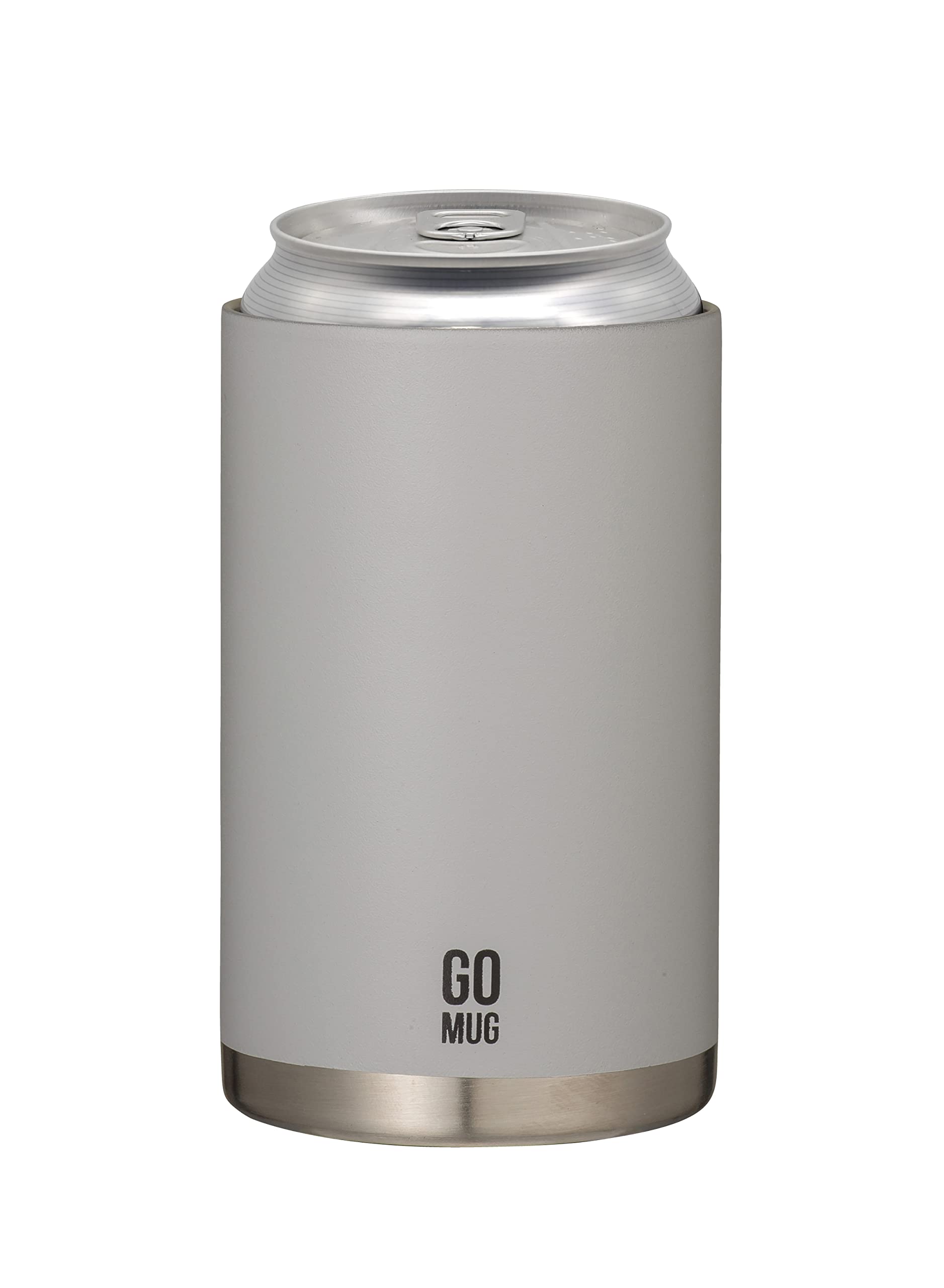 シービージャパン(CB JAPAN) 缶ホルダー グレー 350ml [ステンレス 真空断熱 2層構造] 350ml缶飲料 CAN GOMUG