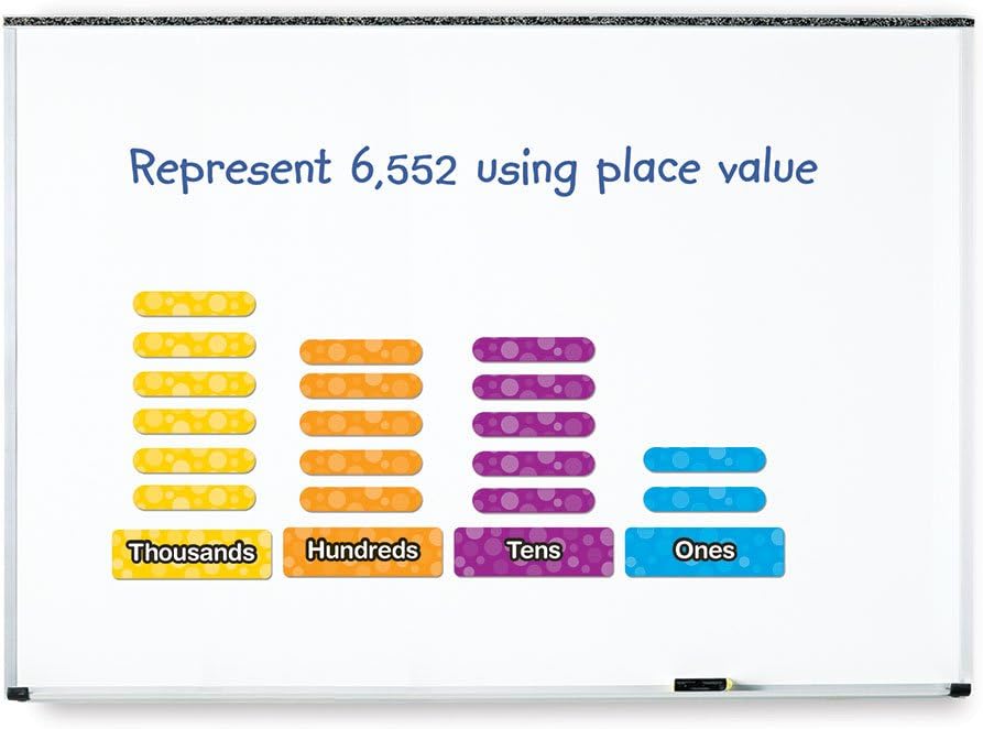 Learning Resources Giant Magnetic Place Value Set