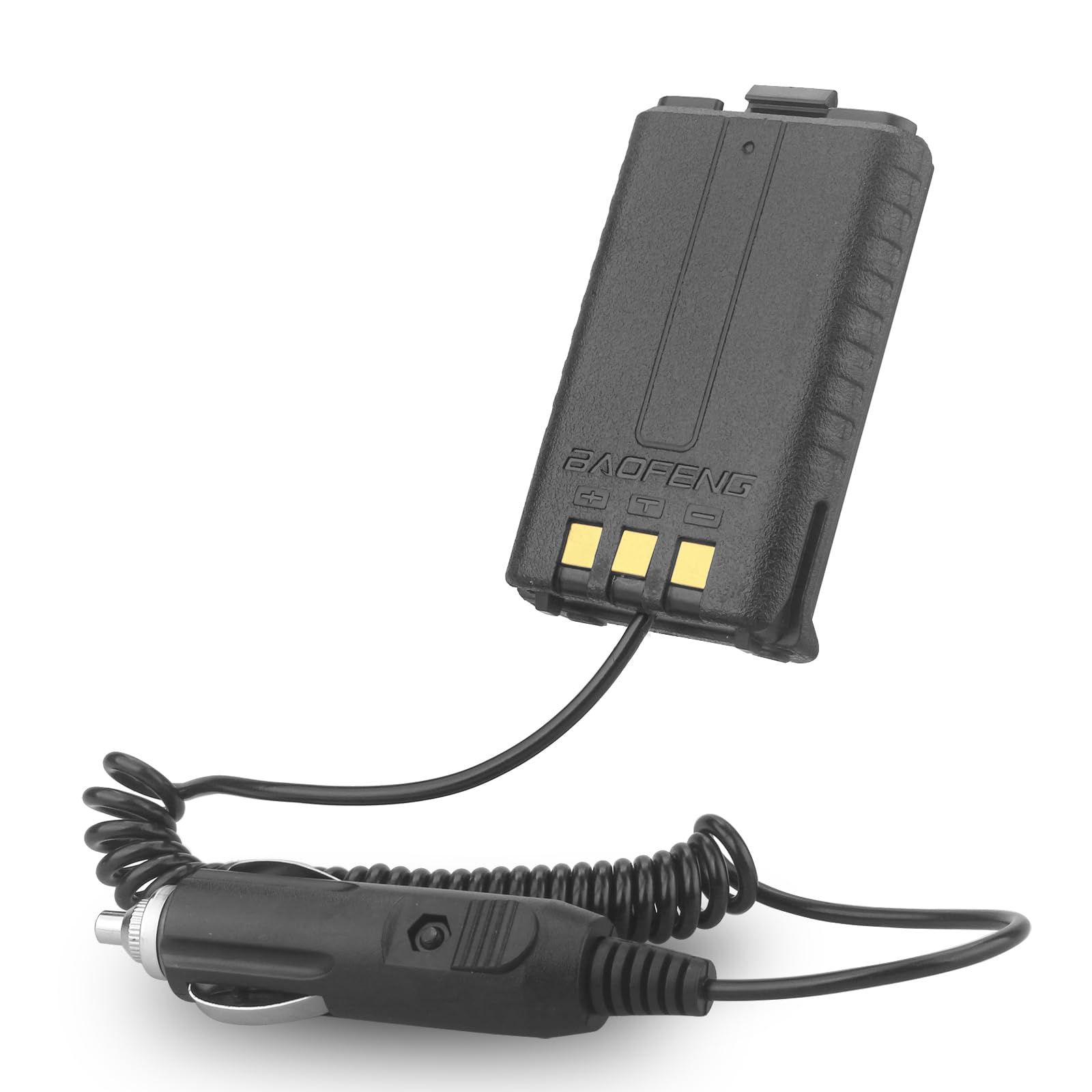 BAOFENG uv-5r Battery Eliminator car Charger for BAOFENG uv-5r UV-5R UV-5R+ UV-5RA UV-5RA+ UV-5RB UV-5RC UV-5RD UV-5RE UV-5RE Plus,Two Way Radio Battery Car Charger 2pack (2)