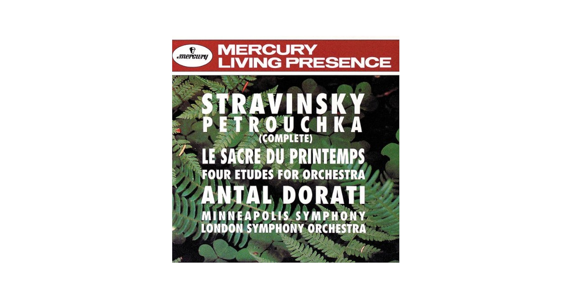 Petrushka ストラヴィンスキー GOLDCD Stravinsky, Antal Dorati, London Symphony Orchestra