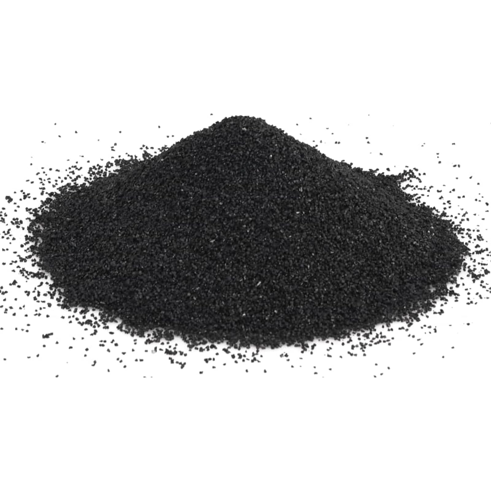 Aquariensand Schwarz 0,2-2 mm 25 kg Natürlicher Dekorativer Bodengrund für Süß- und Meerwasseraquarien 155294