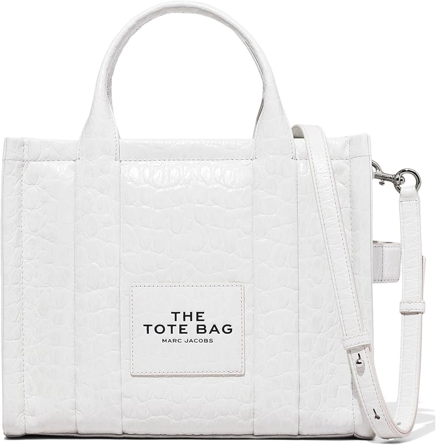 MARC JACOBS THE TOTE BAG ホワイト/ブラック Marc Jacobs tote bag black / white logo canvas mini hand bag