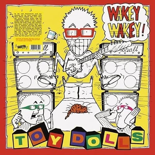 Album Art for Wakey Wakey - Orange Colored Vinyl by Toy Dolls