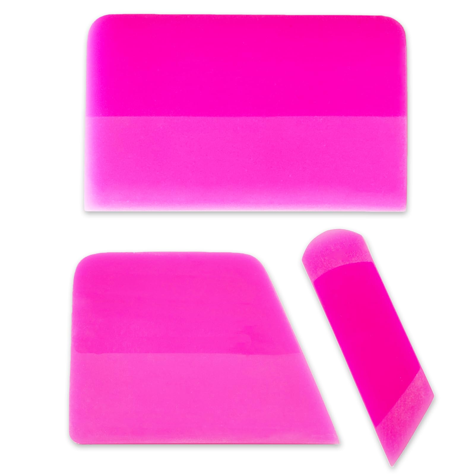 GWEITOOL PPF Tools 3 in 1 Soft TPU PPF Squeegee Kit Anti-Scratch Tint Squeegee for Paint Protection Film Application