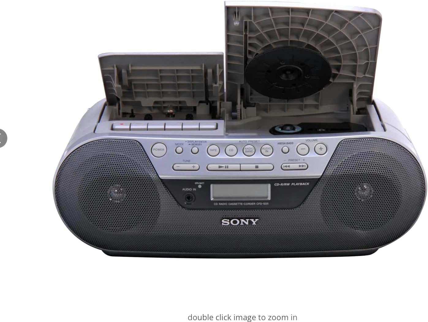 Sony - Brandclub - Sony CFD-S05 CD Radio Cassette Recorder with