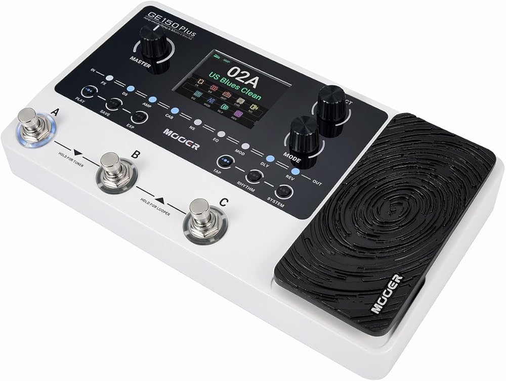 Mooer GE150 Plus - GE150をベースに進化を遂げたマルチ