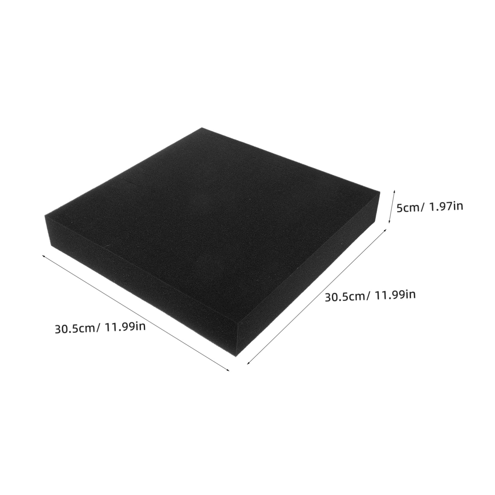 DOITOOL 4piezas Espuma De Alta Para Cajas De Joyeros y Embalajes De Pequeñas Insertos De Espuma Multiusos Láminas De Para Embalaje Material De