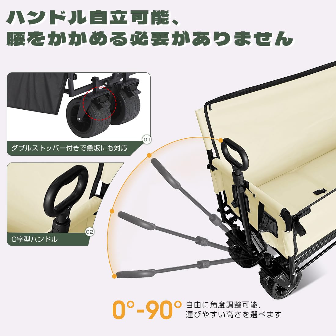 AETHERTECH キャリーワゴン キャリーカート ソファ付きキャンプカート キャンプワゴン アウトドアワゴン ベージュ 耐荷重 200KG 大容量150L ワンタッチ収束 頑丈 ワイドタイヤ搭載 ソファ席 サ… Amazon.co.jp: AetherTech キャリーワゴン キャンプワゴン キャリー