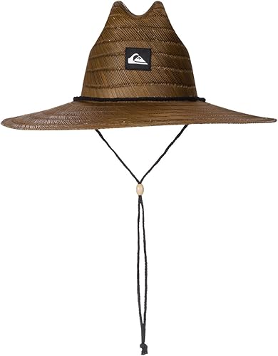 Quiksilver Mens Pierside Lifeguard Beach Sun Straw Hat