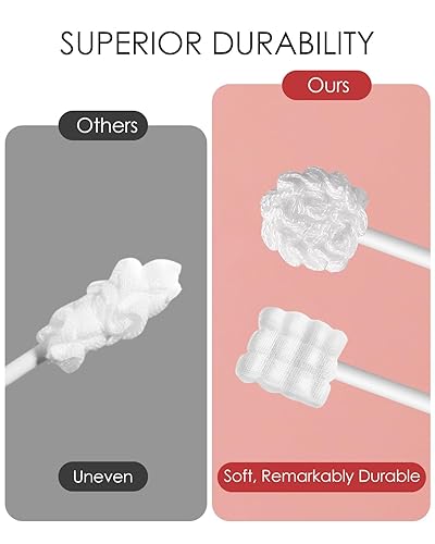 Miniatura 23 de dearlomum Cepillo de dientes de dedos para entrenamiento de dentición, limpiador oral de silicona para recién nacidos y niños pequeños, 2 unidades