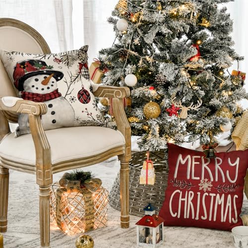 Housses de coussin décoratives Noël finitions haut de gamme - 6