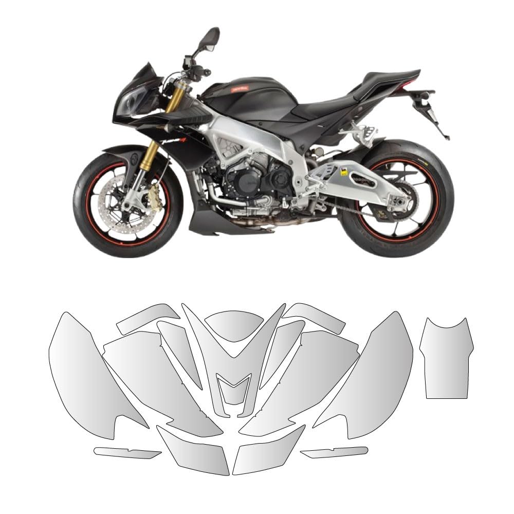 Vinyl PPF kompatybilny z Aprilia Tuono V4 2011