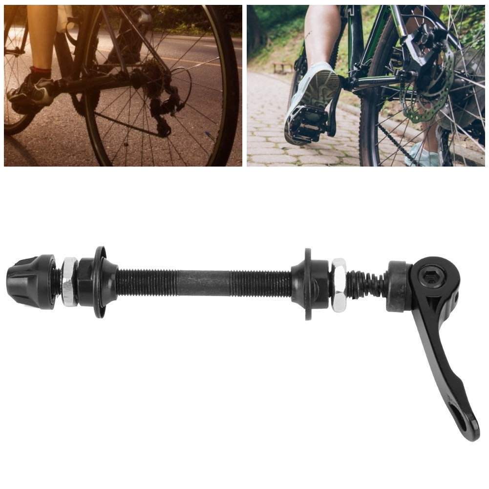Oś piasty rowerowej, wydrążona oś przednia 108 mm/4,3 cala, szybkie zwalnianie, zestaw przednich kół do naprawy roweru, akcesoria