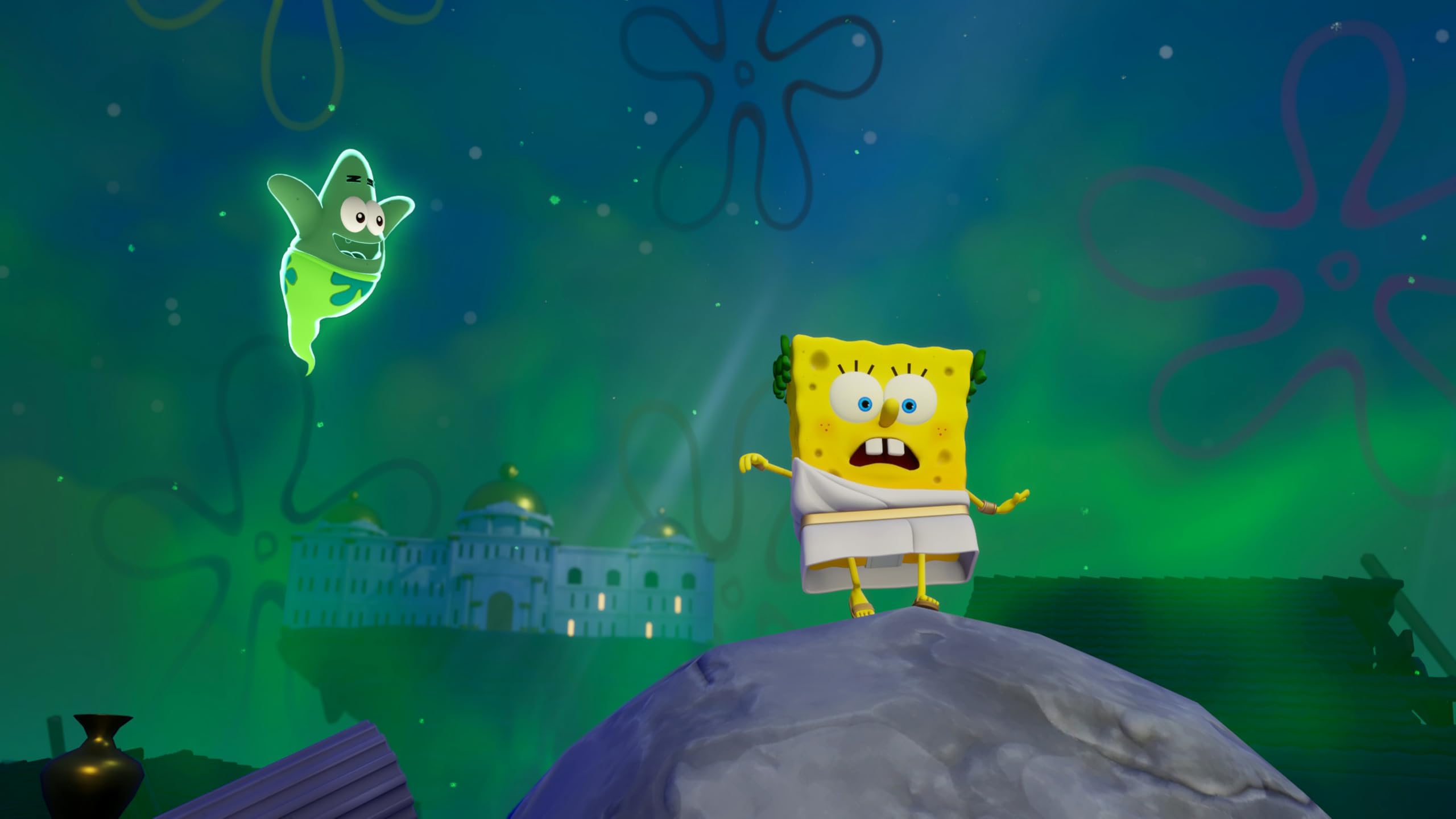 SpongeBob SquarePants: Titans of the Tide: Ghostly Edition - Nintendo Switch 2 - Very Good - Used Game - Image 6