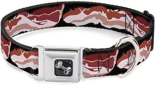 Miniatura 1 de Buckle-Down Collar de perro de tocino hueso