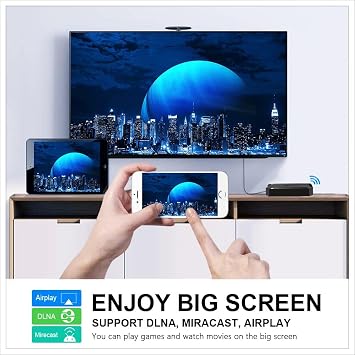 Android TV Box 10.0,X96Q Android TV Box 2GB RAM 16GB ROM Allwinner H313 Quad-Core 64bit with WiFi 2.4G USB Ultra HD 4K H.265 3D Home Smart Player