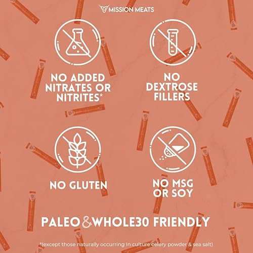 Miniatura 5 de Refrigerio Keto de carne de res alimentados con pasto sin azúcar sin organismo genéticamente modificado GMO sin gluten glutamato de sodio MSG sin