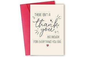Thankful Notecard to Express Gratitude for Any Occasion