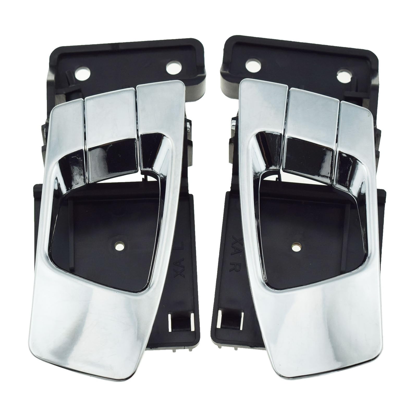 BYSKJZ Car Inner Door Handle for Kia for Carens for Rondo for Citra 2003 2004 2005 2006 Car Left Right Chrome Inside Inner Handles 0K2FA593304 0K2FA5833044(2Pcs)