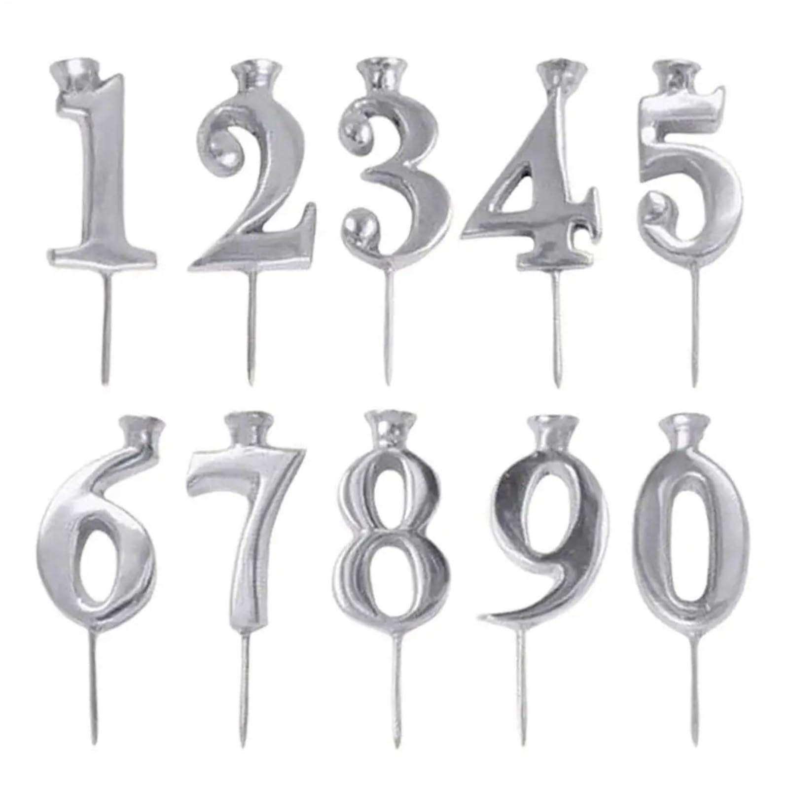 Birthday Candle Holder - Cake Toppers for Celebrations and Anniversaries