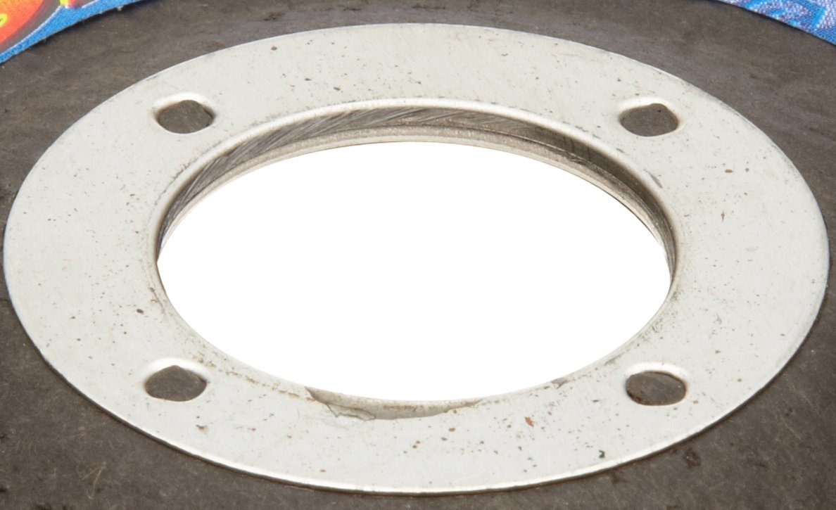 Norton Bear-Tex Rapid Finish Depressed Center Abrasive Polishing Wheel, Type 27, Fiber Backing, 7/8