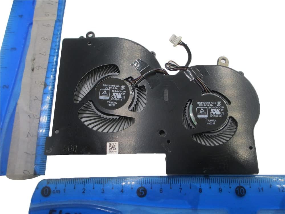 Laptop GPU Fan for MSI GS65 Stealth Thin GS65 8SE 8SG 8SF 9SD 9SE 9SG 9SF P65 16Q4-GPU-CW MS-16Q4 16Q4 DC 5V 0.5A