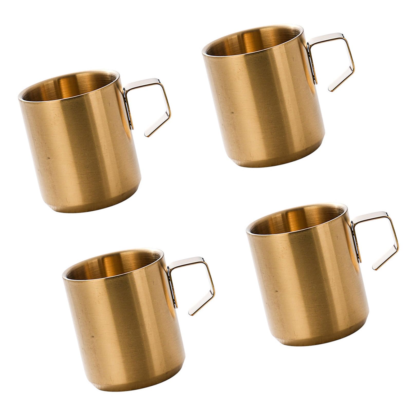 Tasses à café en acier inoxydable pour savourer vos boissons chaudes au bureau et en camping