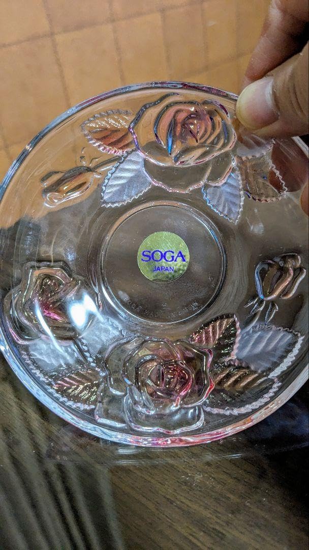 SOGA JAPAN Soga Glass Cup & Saucer : Amazon.sg: Home