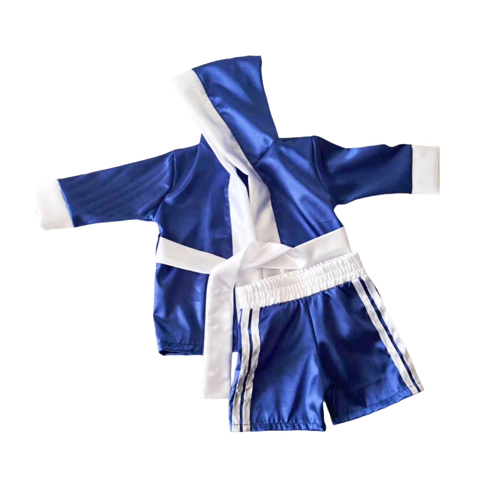 Newborn Photoshoot Boxing Outfit Breathable Polyester Fabric Portable Dressing for Milestones Celebrations Baby Photo Props Boxing Outfit
