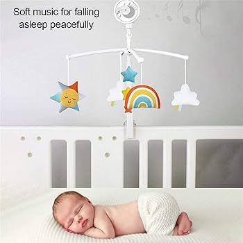 Amazon | ULOVEJOYプーメリー ベッドメリー【360回転/オルゴール