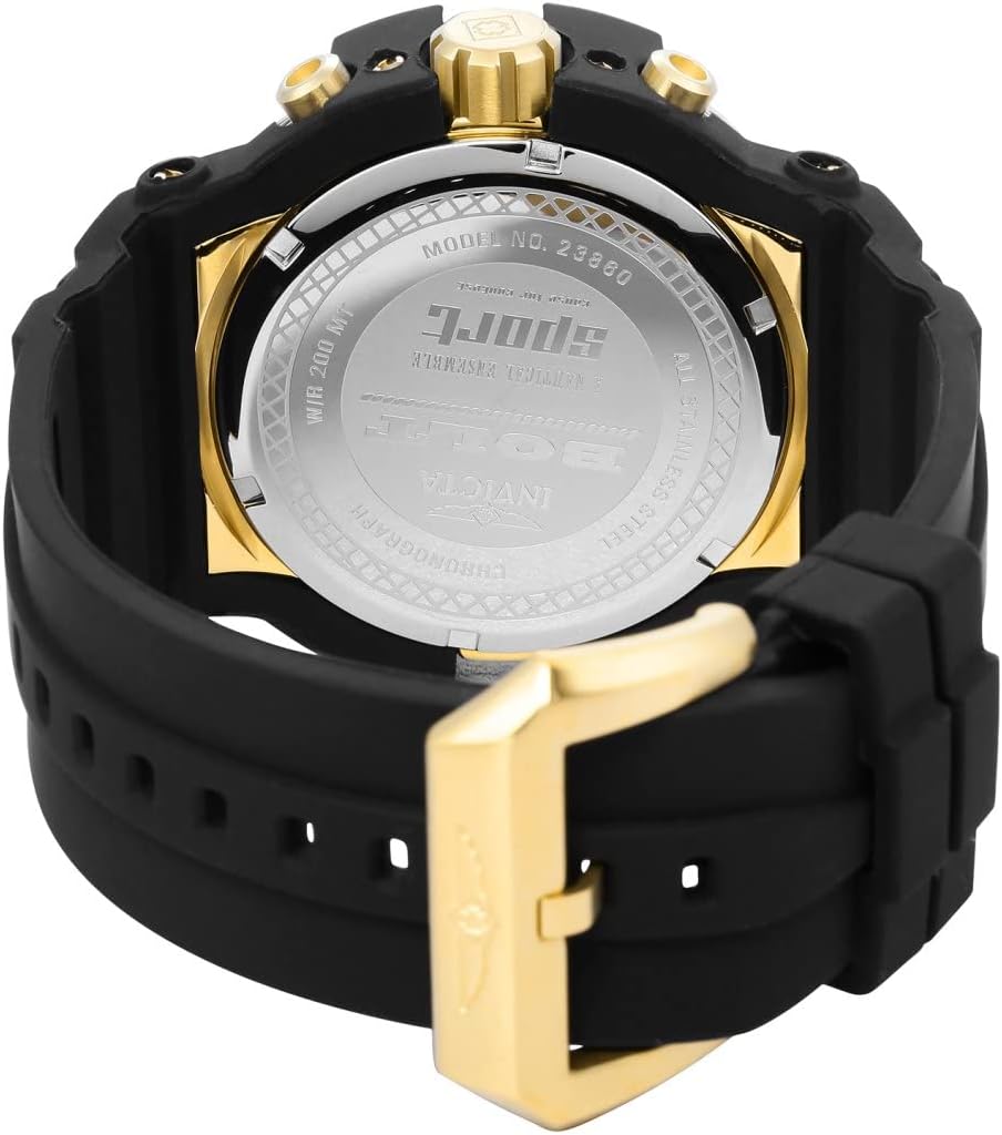 ساعت مچی مردانه اینویکتا مدل ۲۳۸۶۰ با بند سیلیکونی