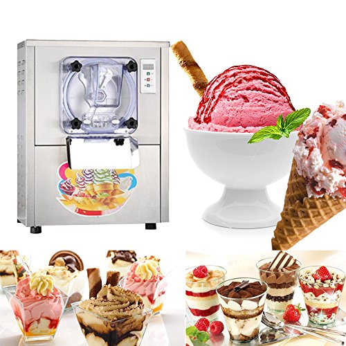 Kommerzielle Harte Eismaschine 22L / h Desktop Edelstahl Eismaschine Eis Maschine mit EU-Stecker 220V – Bild 3