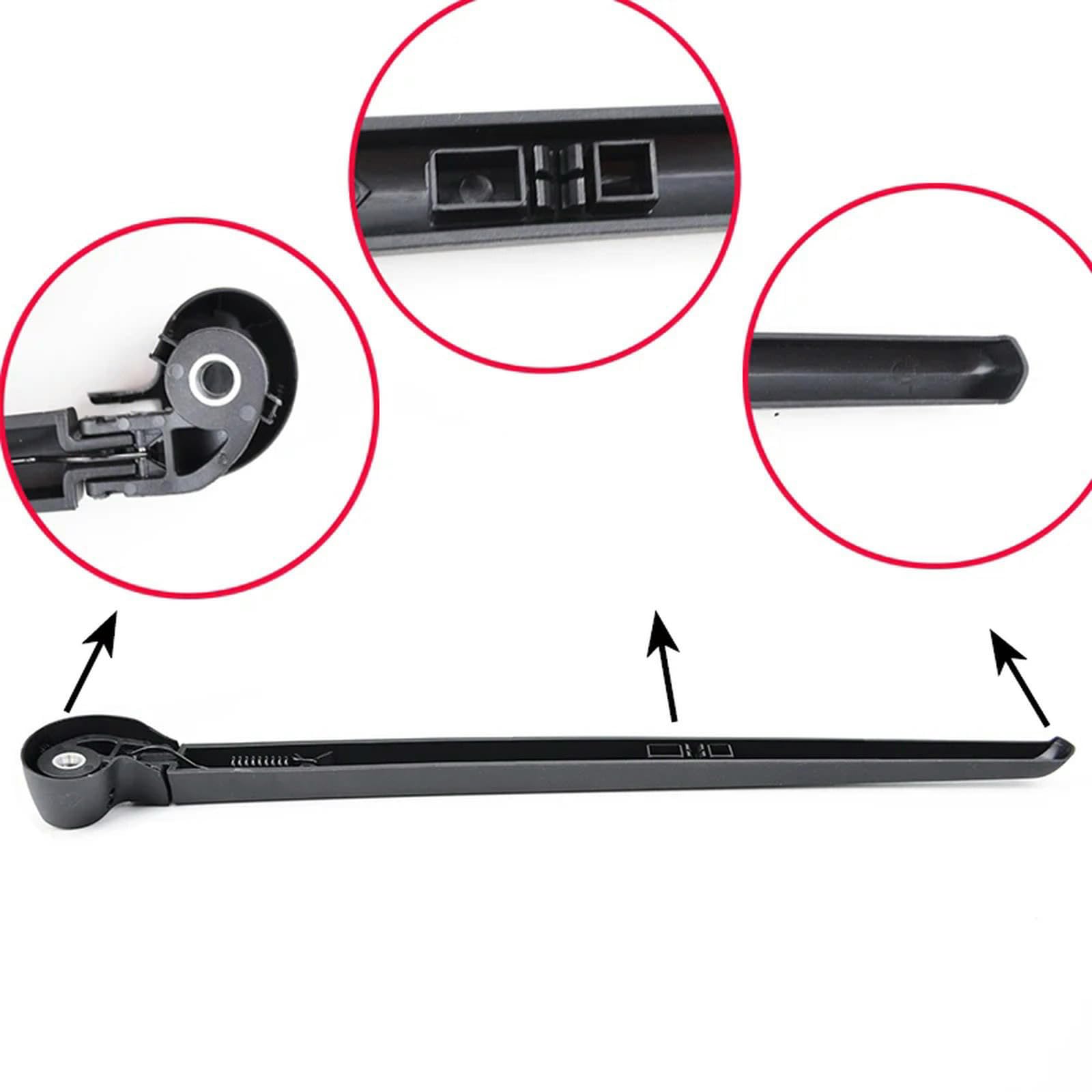 Set di spazzole tergicristallo Posteriori da 14", per Audi A6 2004-2011